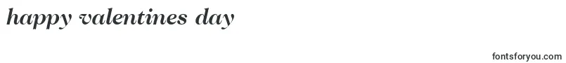 CaslonNo.224BoldItalicBt-Schriftart – Schriften zum Valentinstag